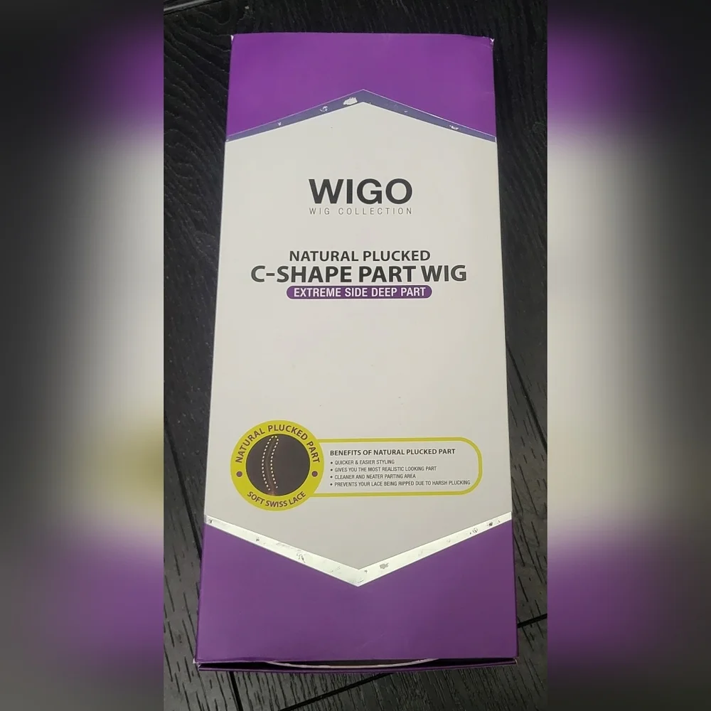 Wigo Wig Collection Natural Plucked C-shape Part Wig Extreme Side Deep Part-Jina